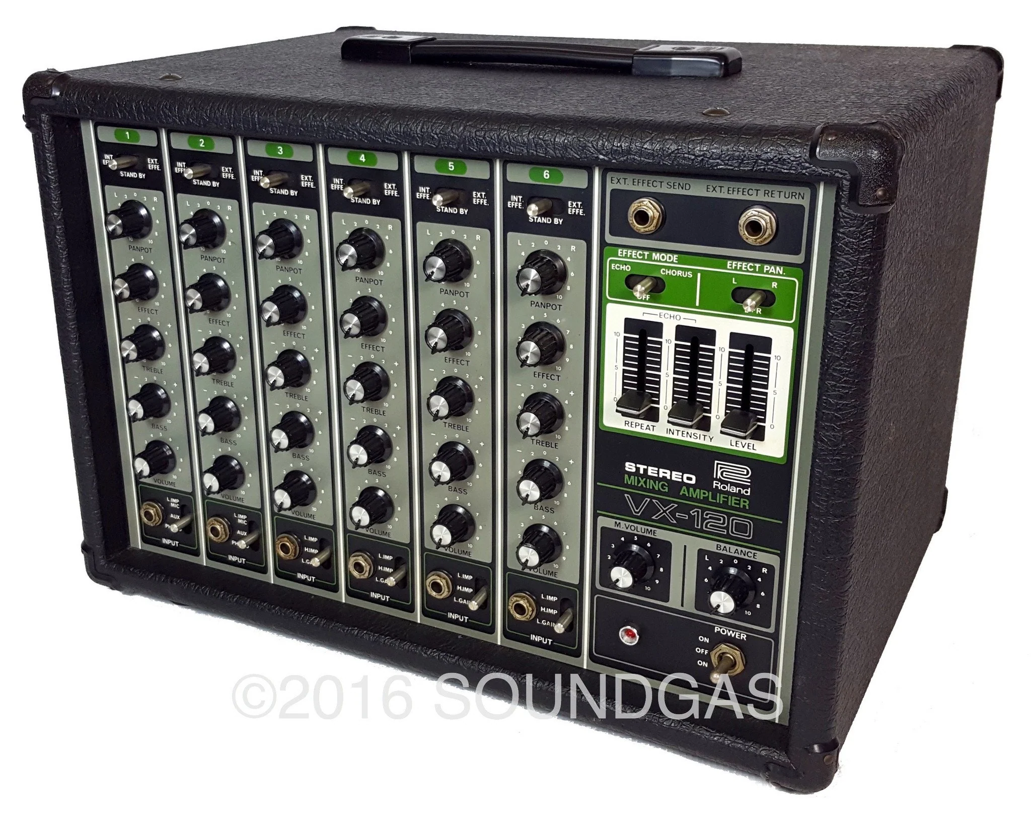 Roland VX-120 Stereo Mixing Amplifier - Image 3