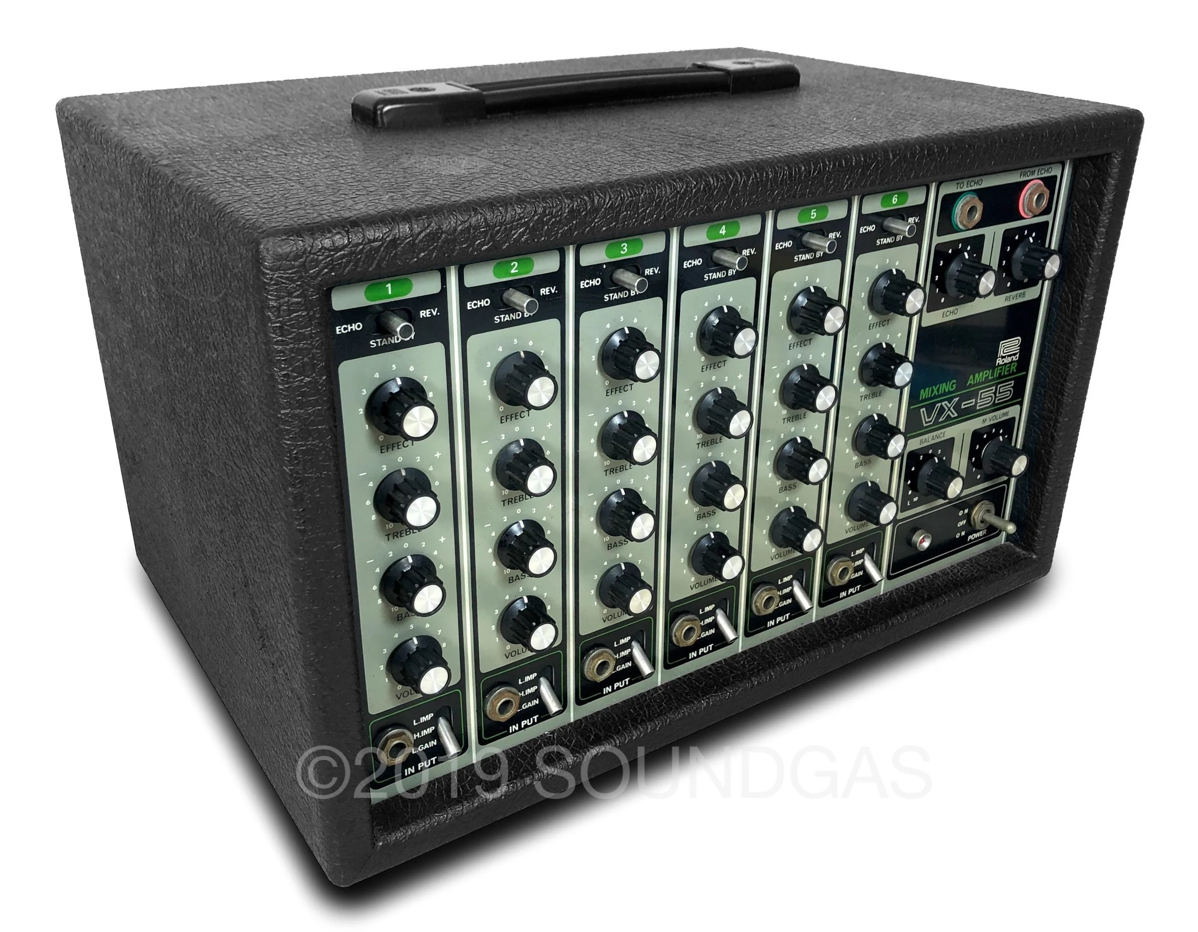 Roland VX-55 Mixer with Spring Reverb - Image 3