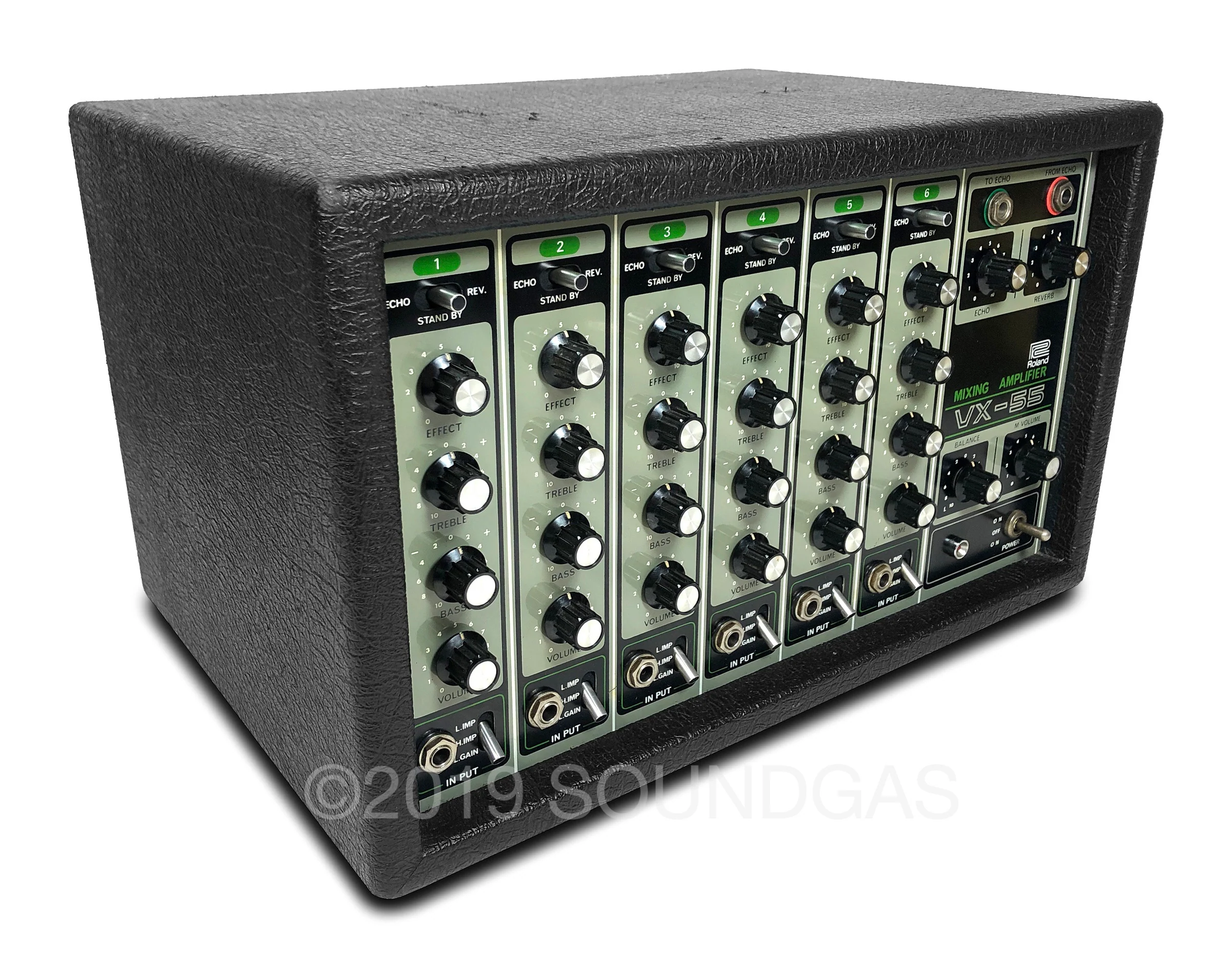 Roland VX-55 Mixer with Spring Reverb - Image 4