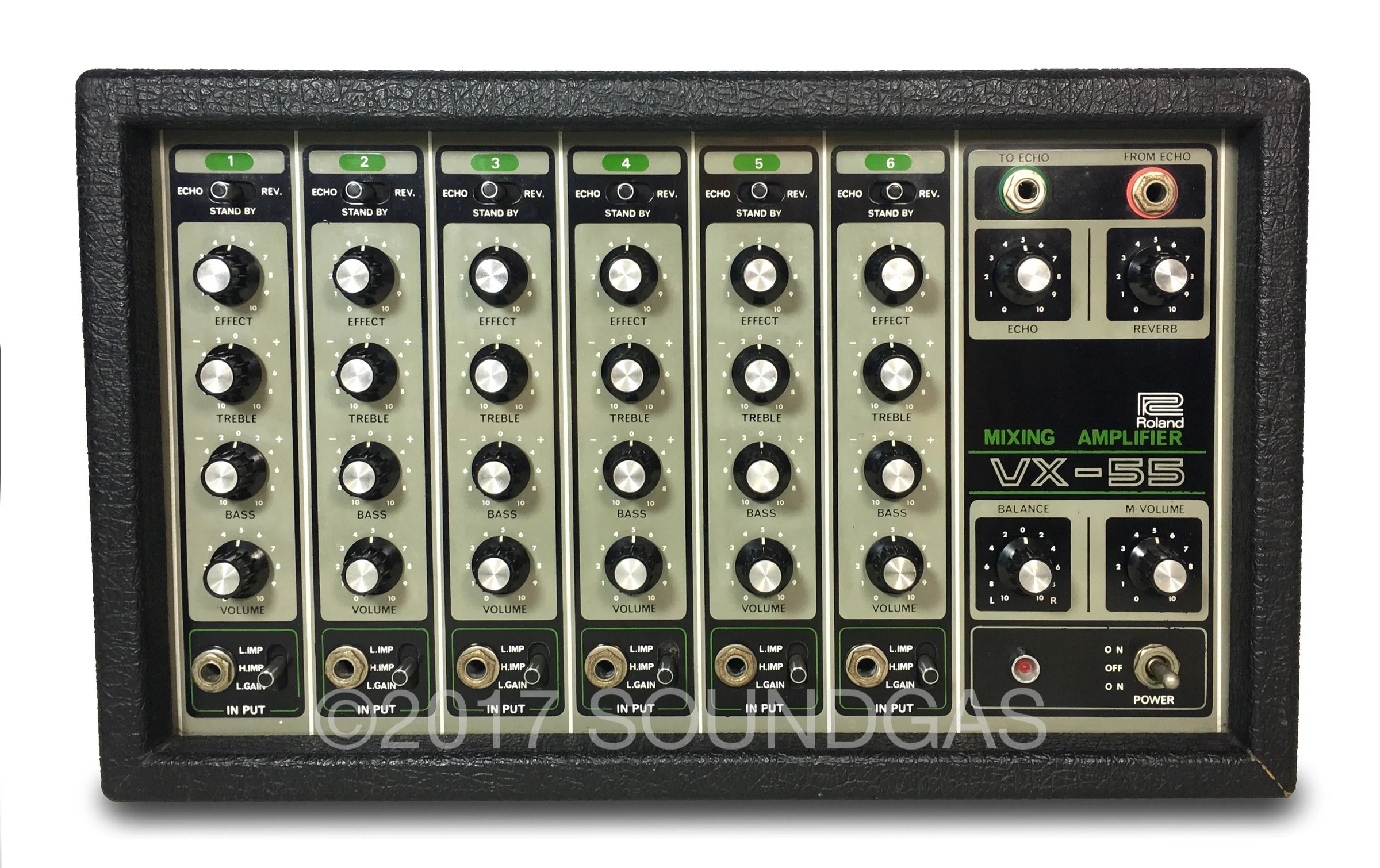 Roland VX-55 Mixer with Spring Reverb - Image 2