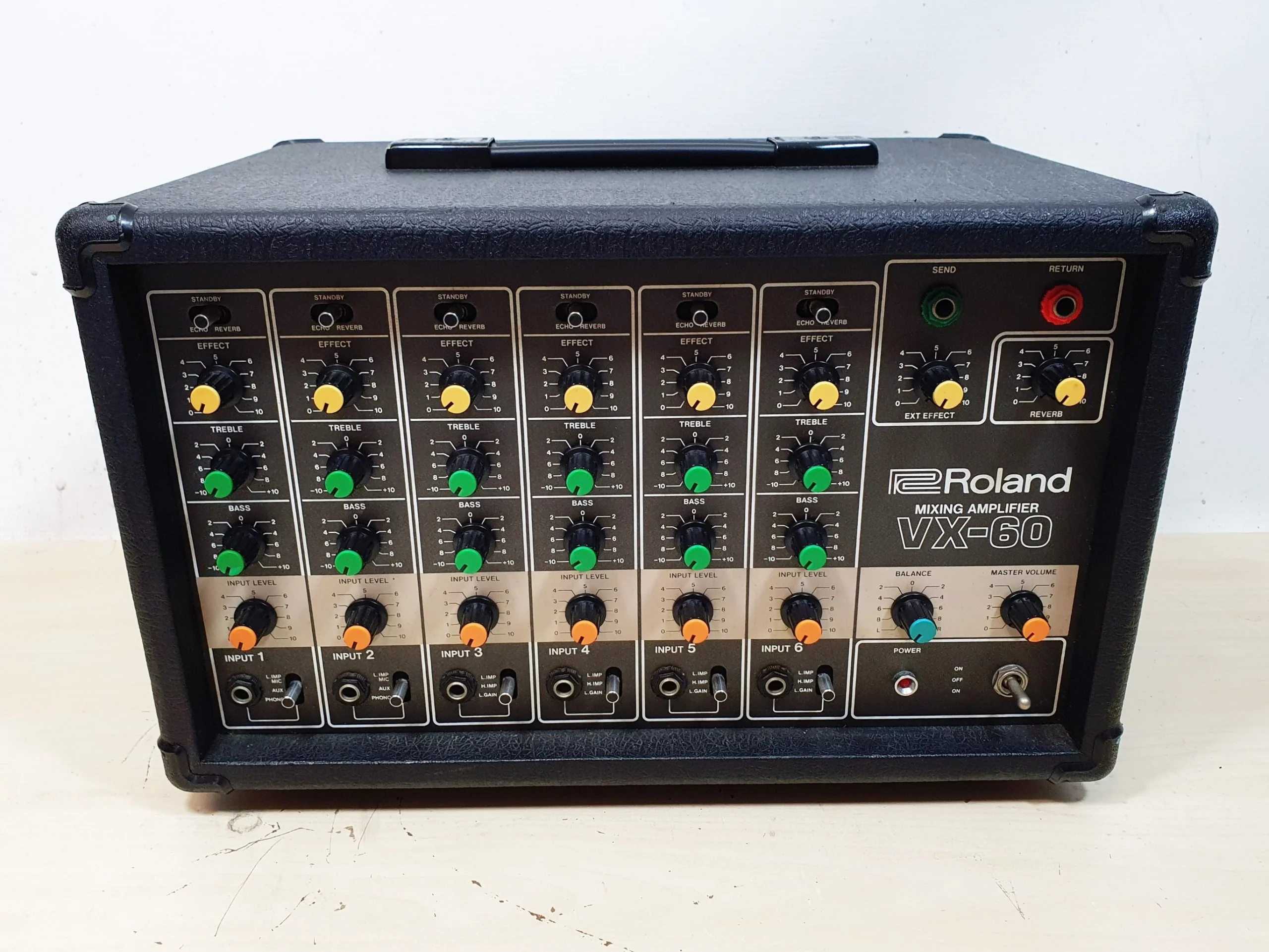 Roland VX-60 Mixer with Spring Reverb