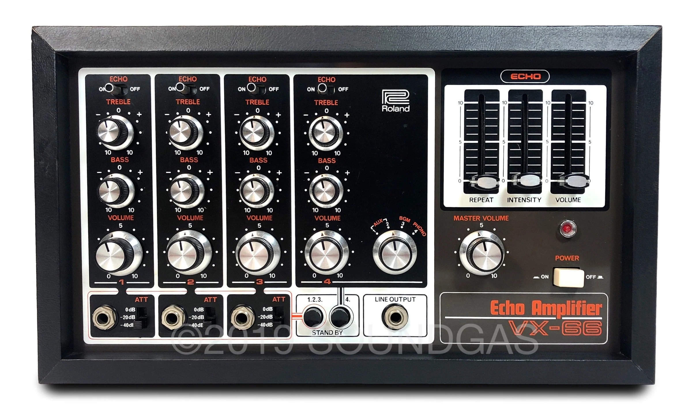Roland VX-66 Mixer with BBD Echo - Image 2