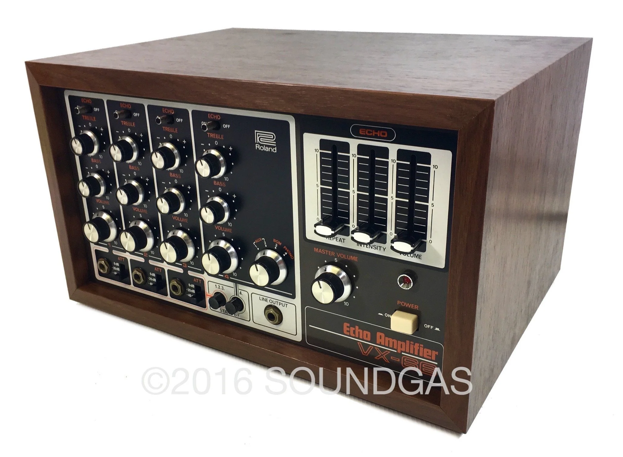 Roland VX-66 Mixer with BBD Echo - Image 4