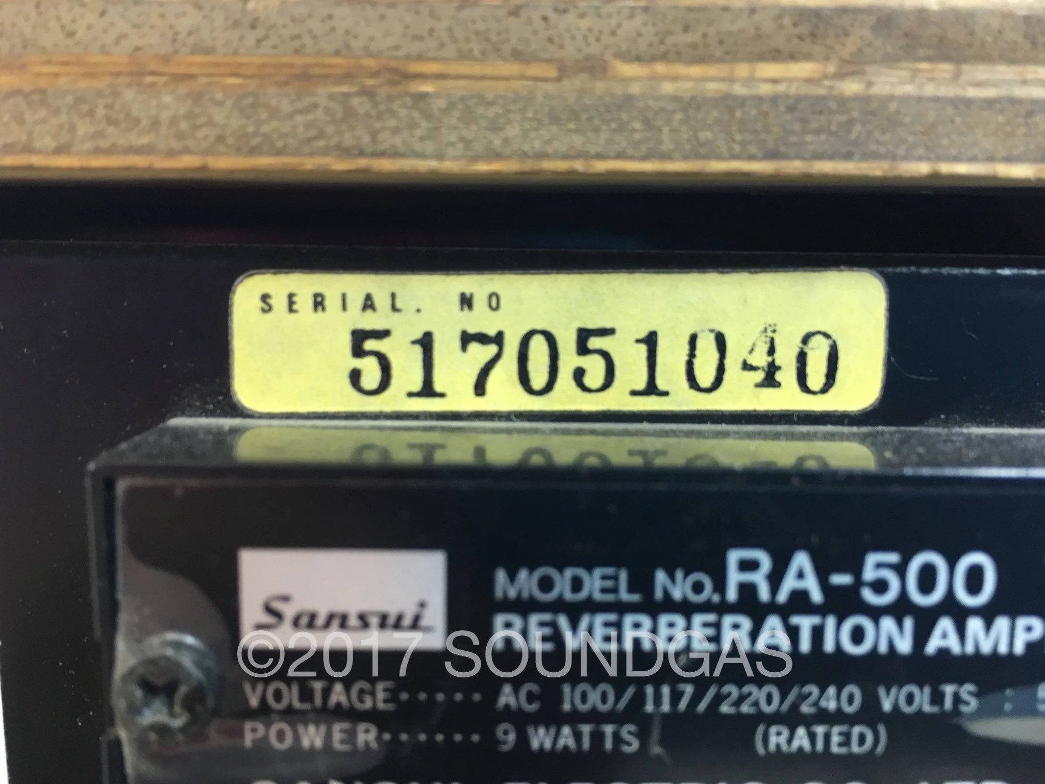 Sansui RA-500 Reverberation Amplifier - Image 6