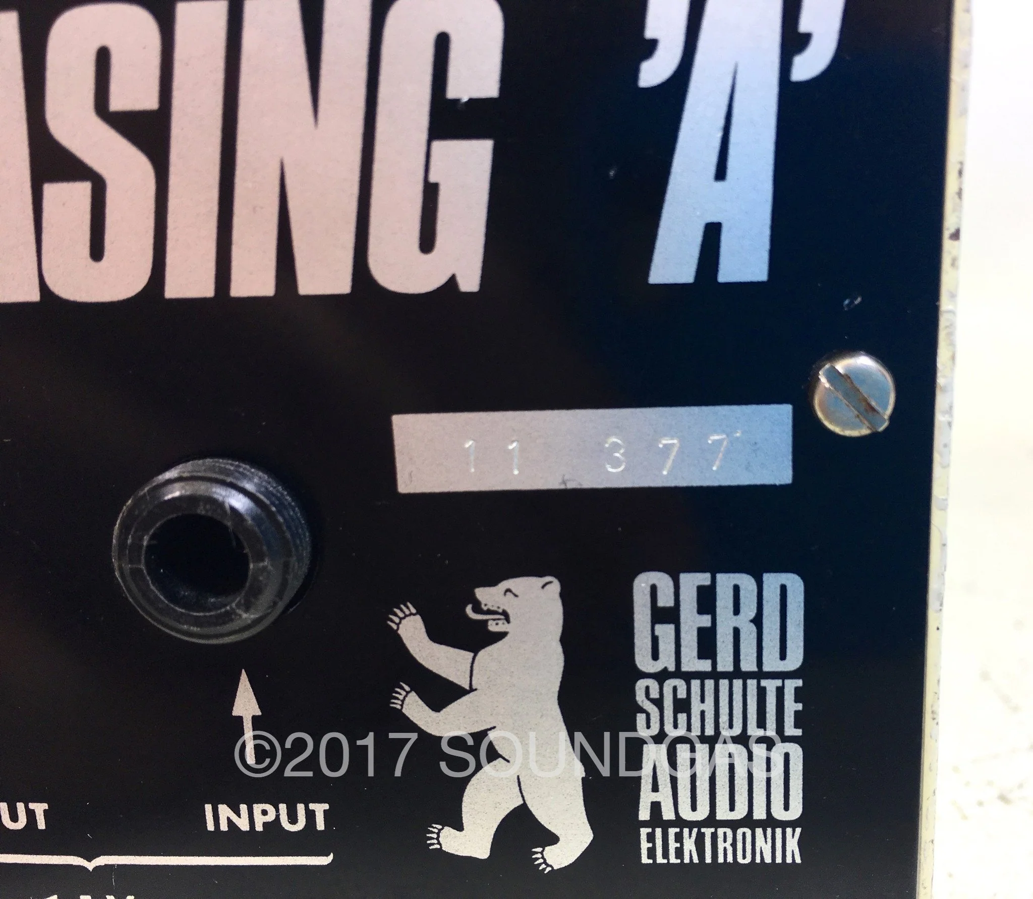 Schulte Compact Phasing 'A' with custom control pedal - Image 6