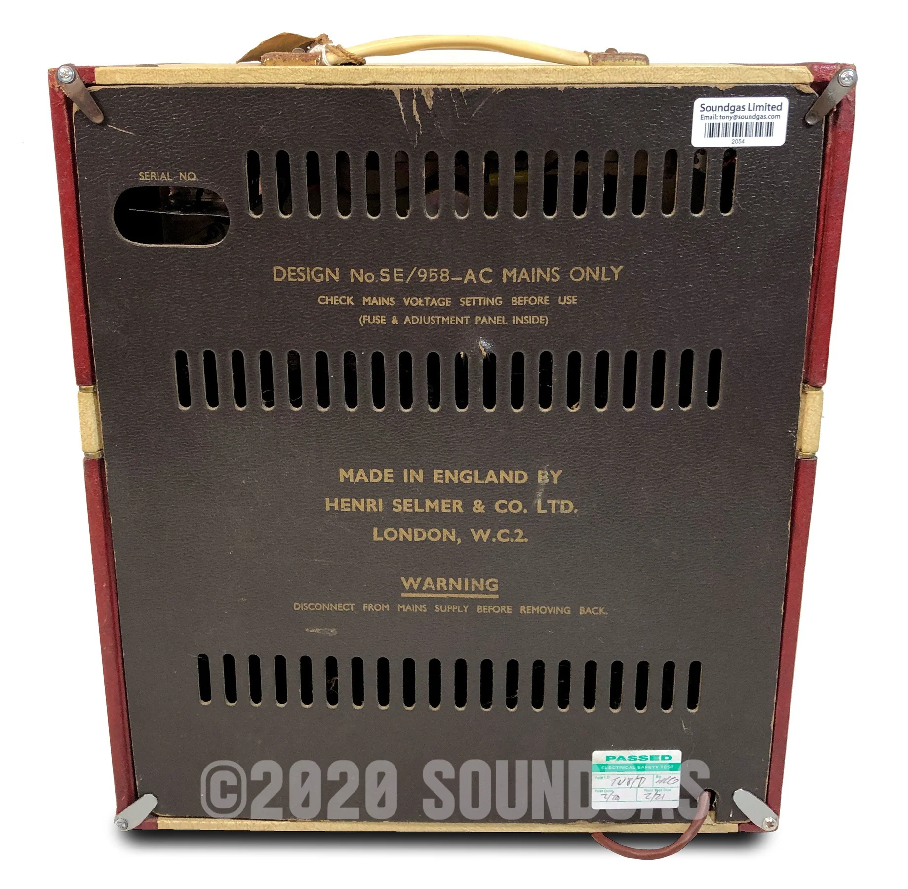 Selmer Truvoice New Standard (TV8/T) c1960 - Image 6