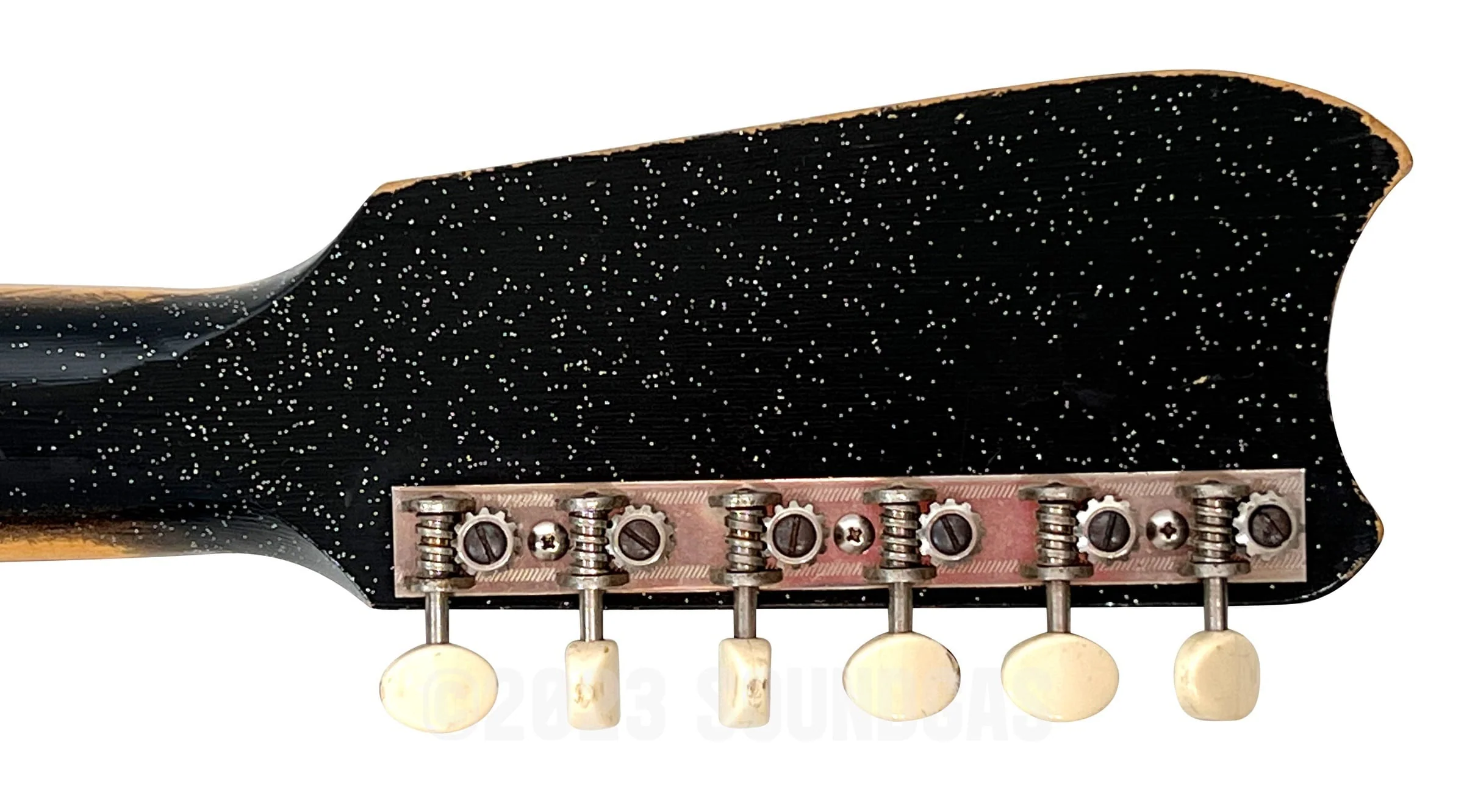 Silvertone 1448 Amp In Case Guitar c1965 - Image 12