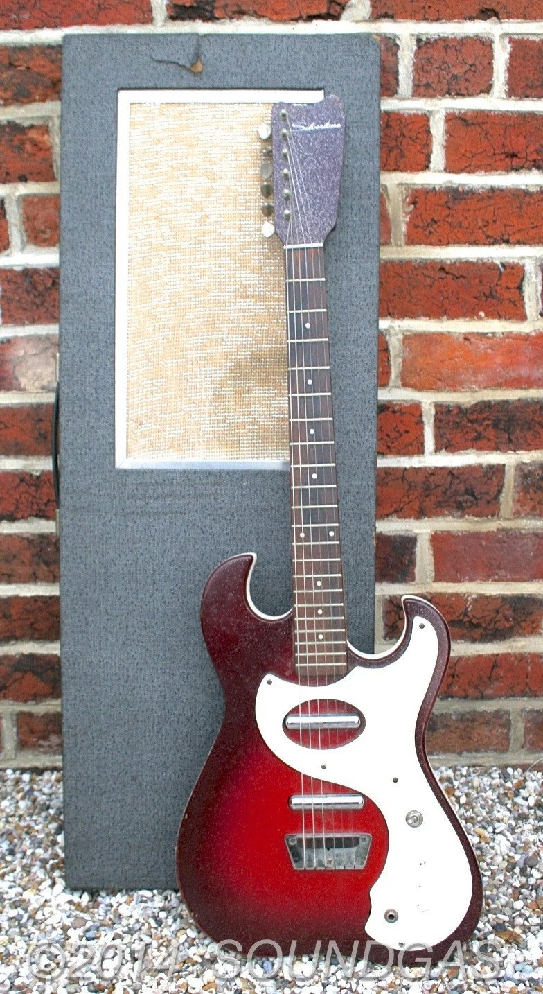 SILVERTONE/DANELECTRO 1457 Amp-In-Case Guitar - Image 5