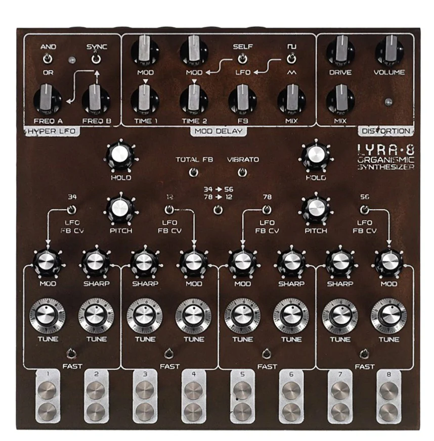 Soma Synthesizers Lyra-8 Rust Edition