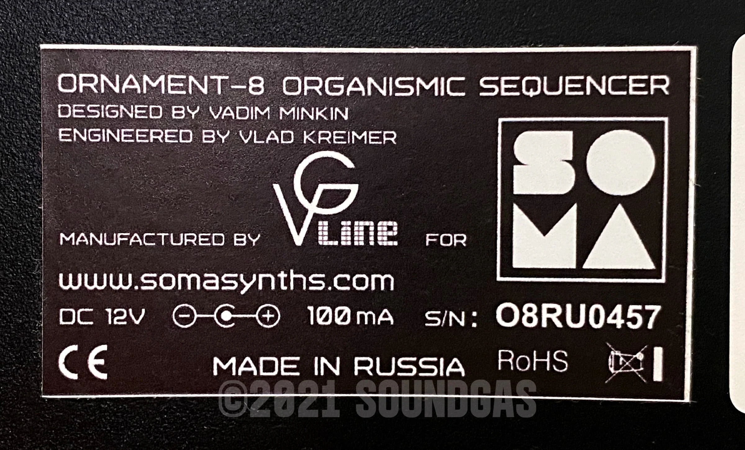Soma Synthesizers Ornament-8 *Ex-Demo - Image 11