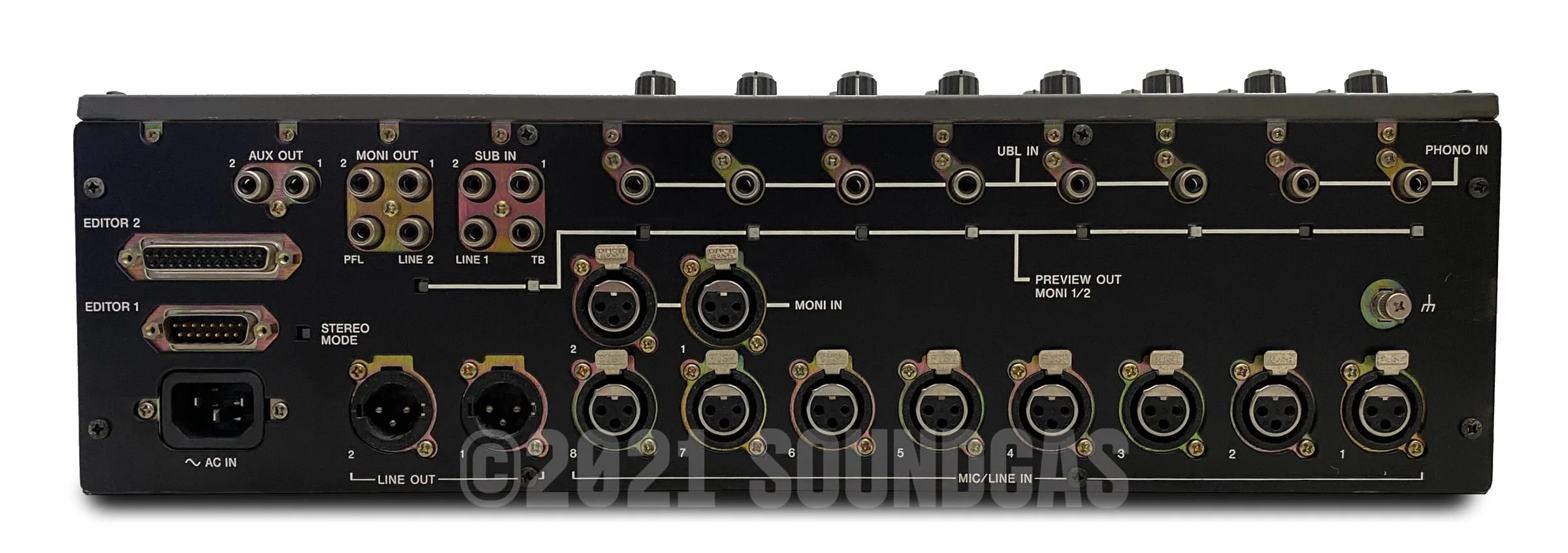 Sony MXP-290 8-Channel Broadcast Mixer - Image 5