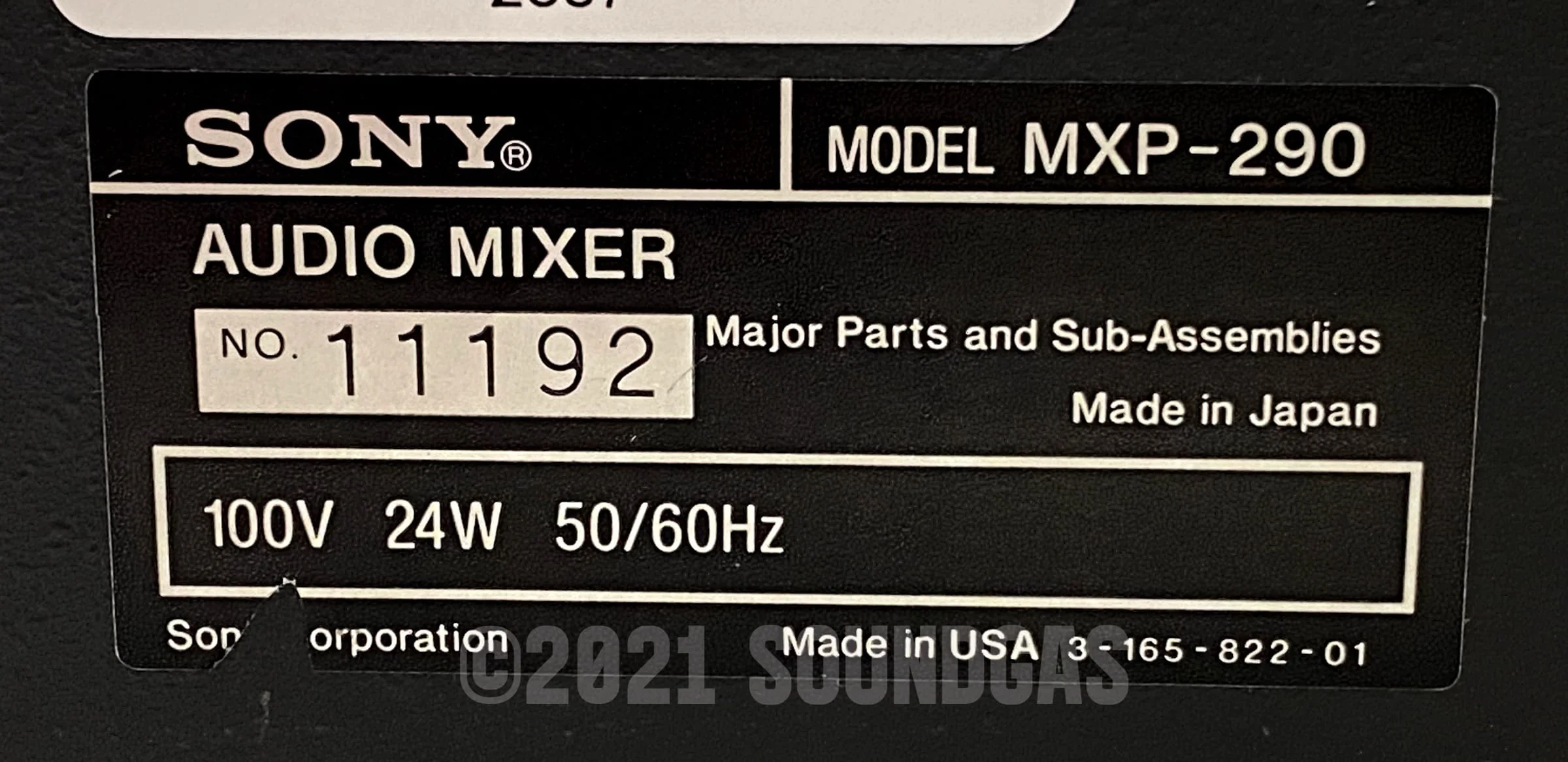 Sony MXP-290 8-Channel Broadcast Mixer - Image 6