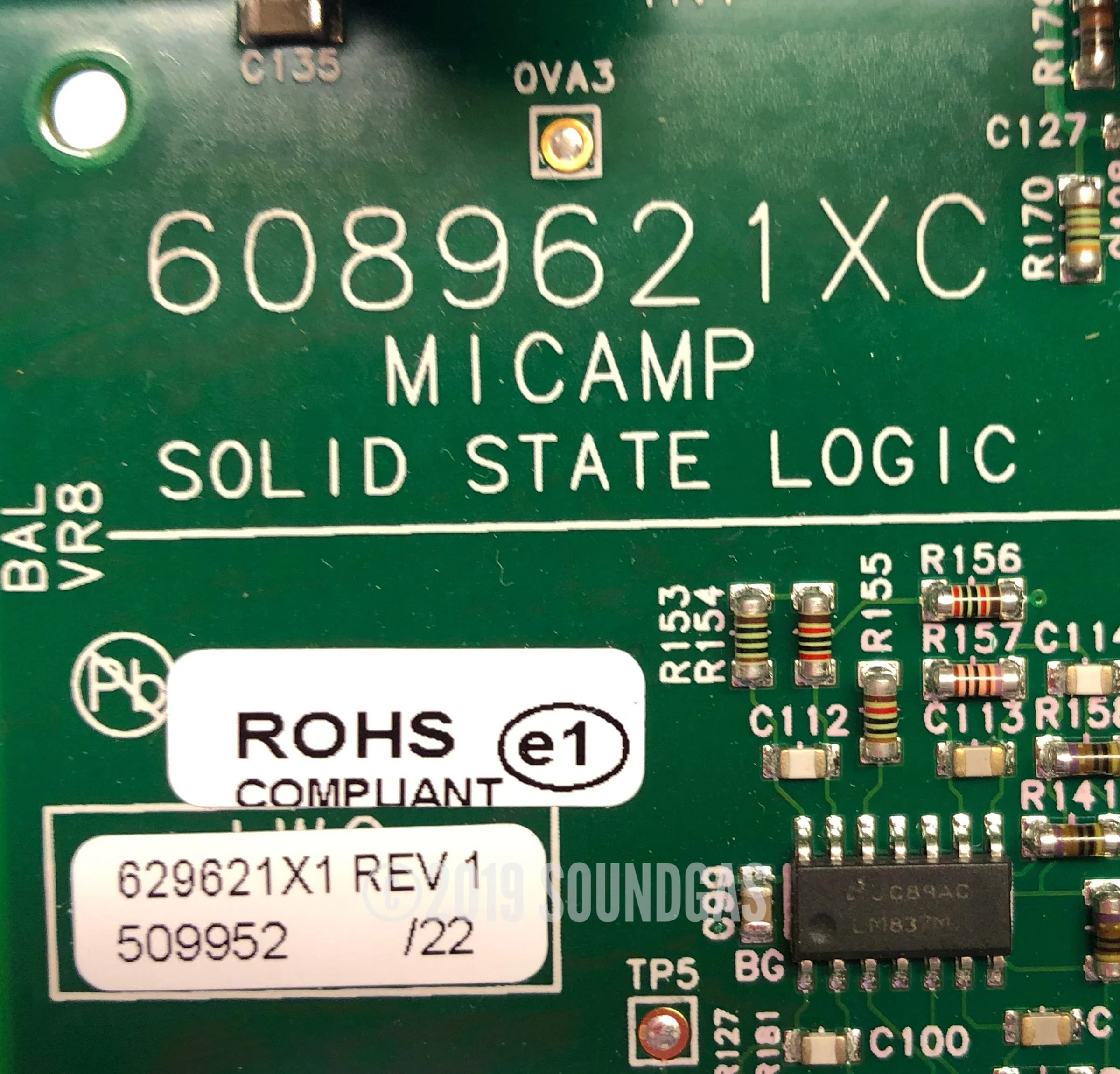 SSL XR621 Mic Amp Module - Image 4