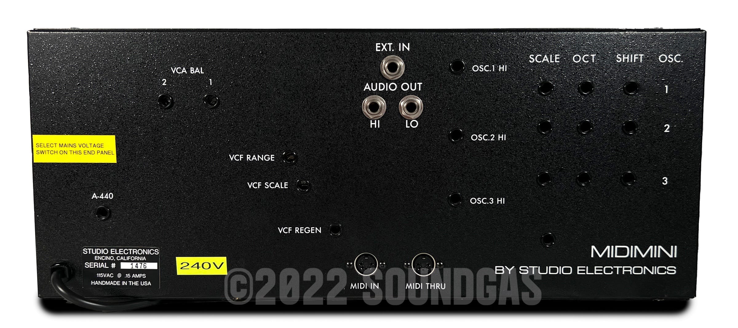 Studio Electronics MidiMini - Minimoog Clone - Image 5