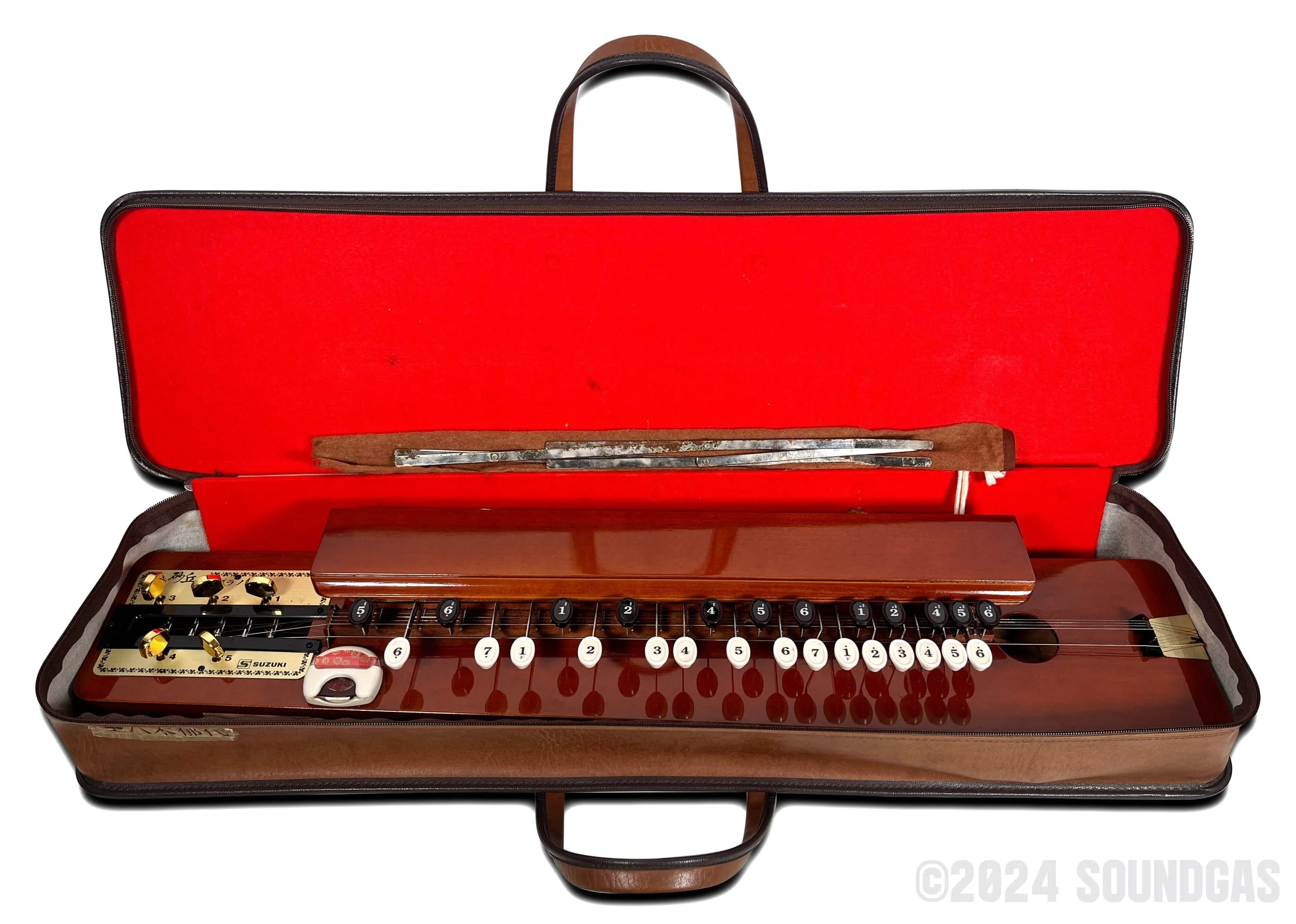 Suzuki Electric Taishogoto - Sand Dunes Soprano - SN 9127 - Image 10