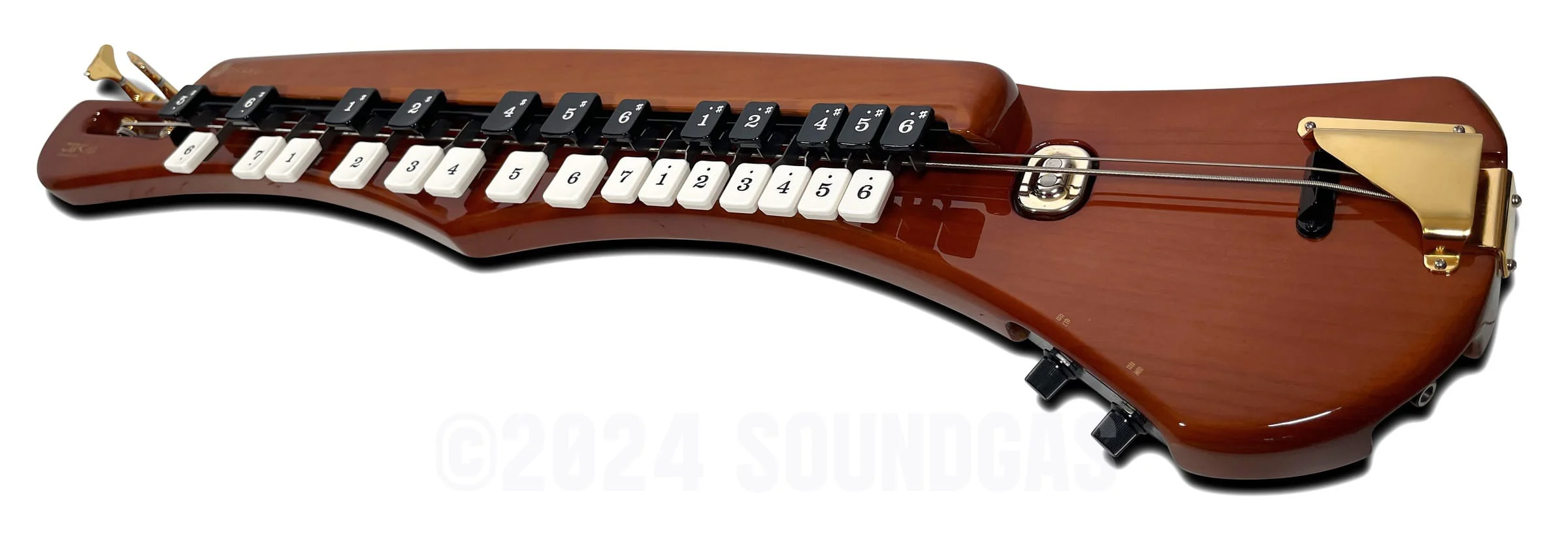 Suzuki Kohaku CHK-4 Bass Electric Taishogoto - Image 4