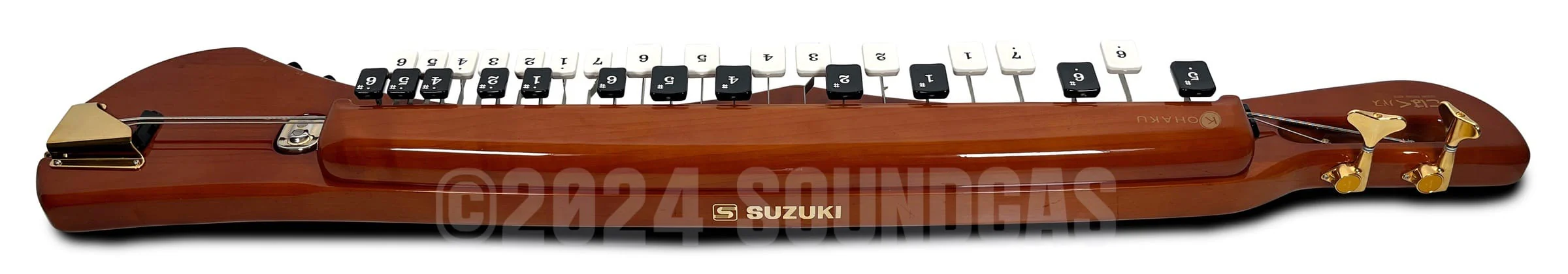 Suzuki Kohaku CHK-4 Bass Electric Taishogoto - Image 7