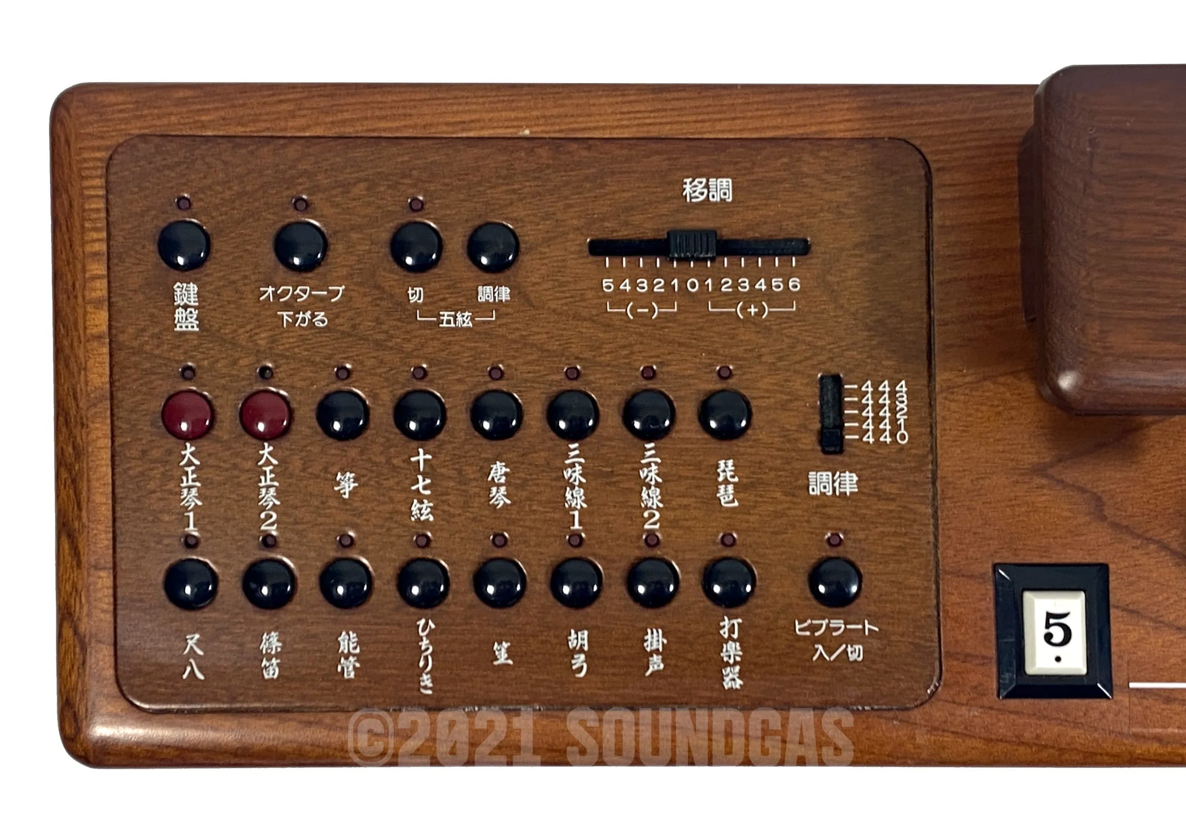 Suzuki TES-100 Waraku Koto Synth - Image 4