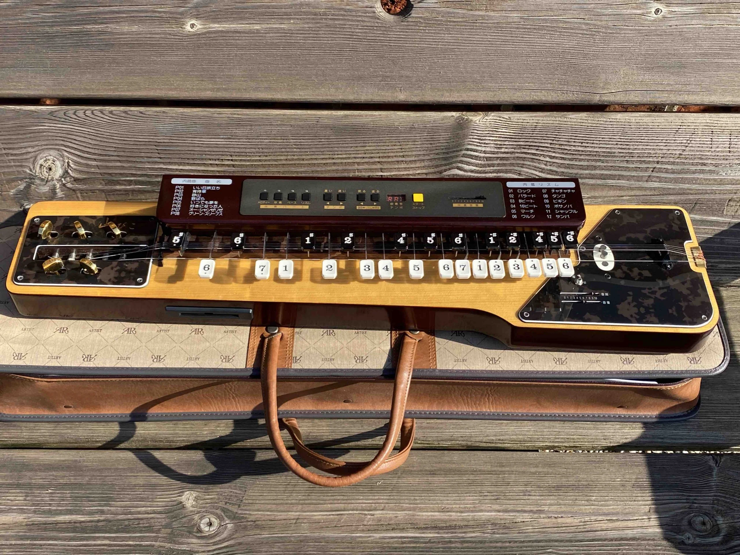 Suzuki TES-150 Electric Taishogoto & Rhythm Machine - Image 2