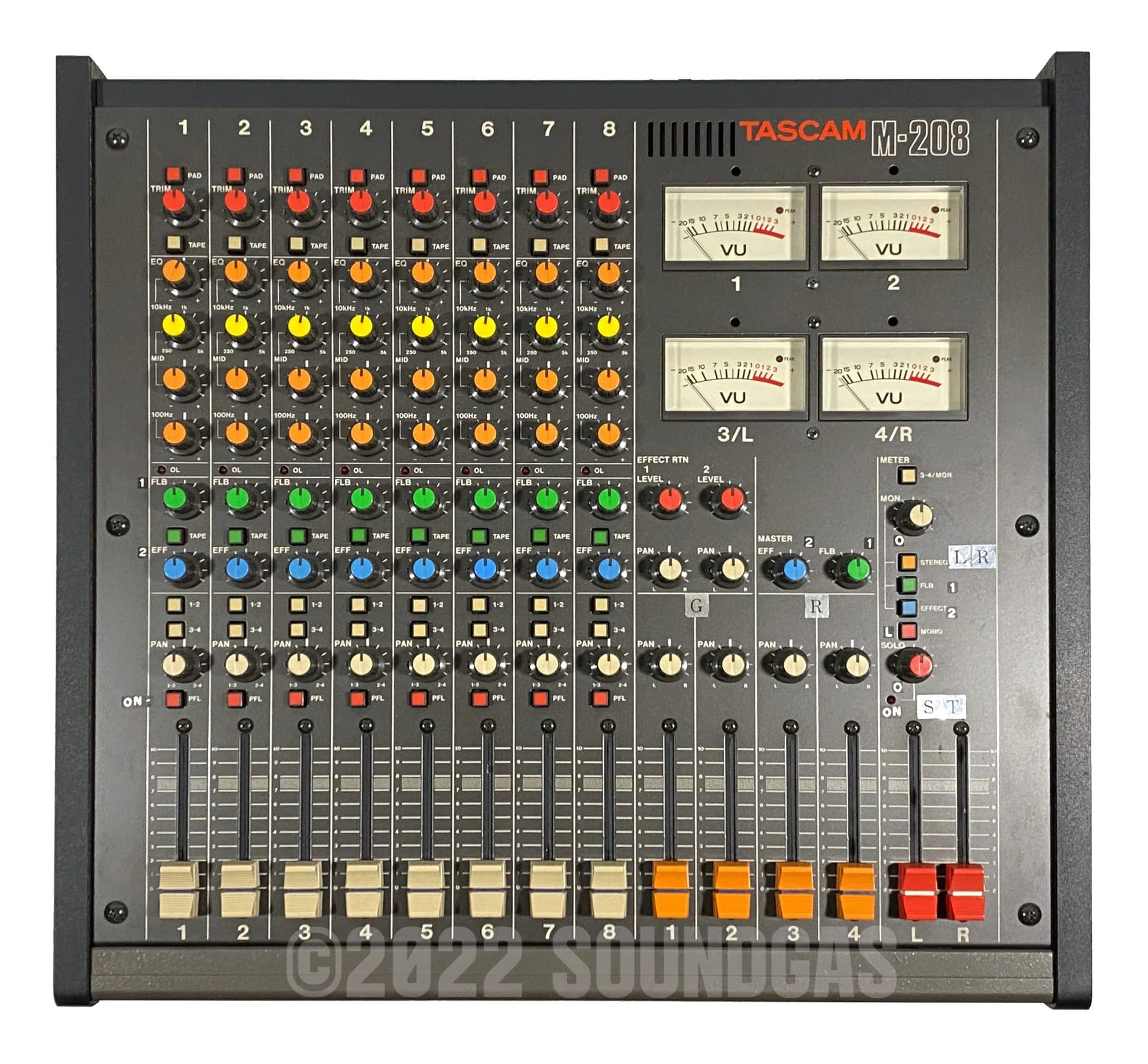 Tascam M-208 - Mint, Boxed - Image 3