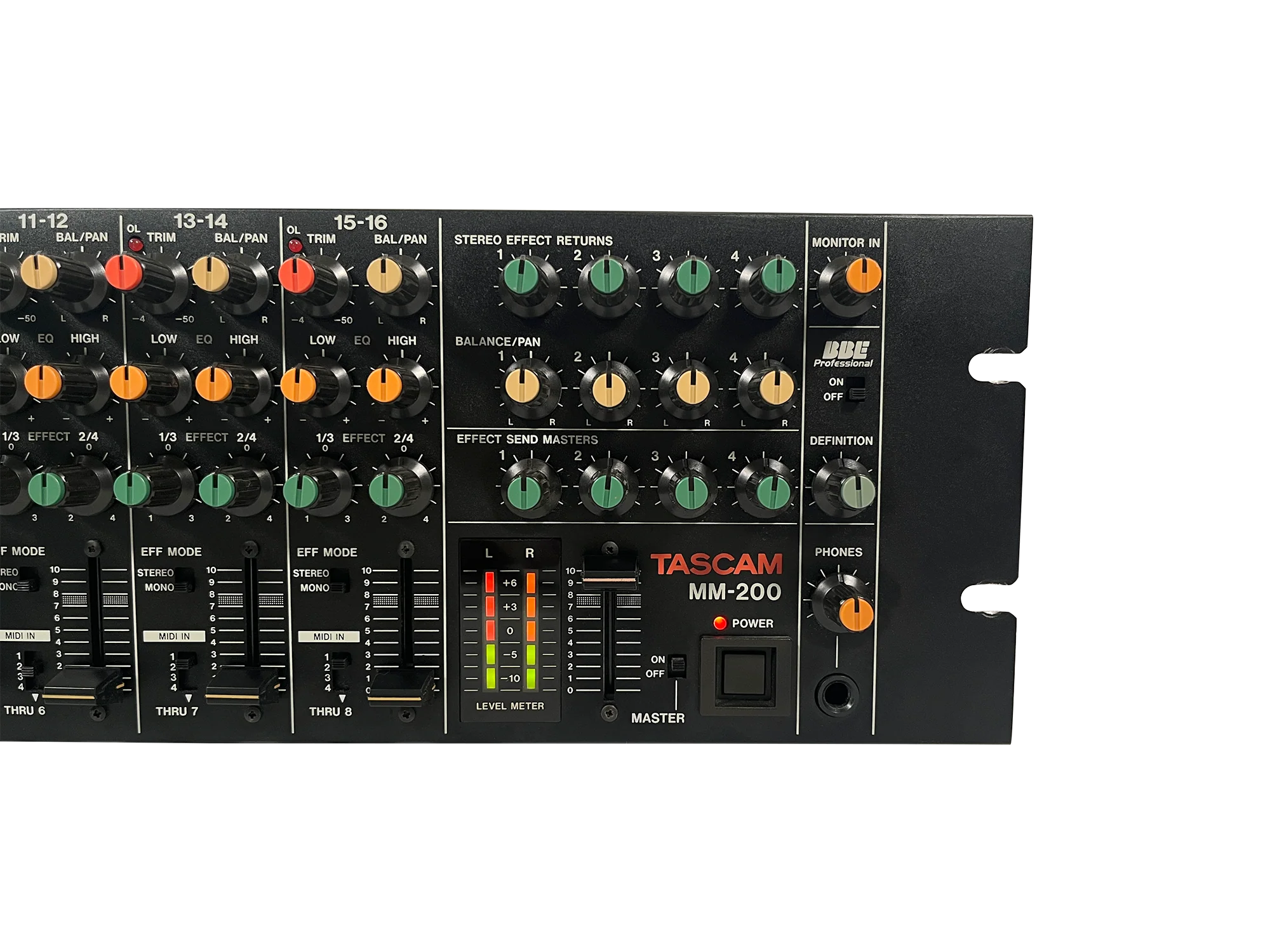 Tascam MM-200 Rack Mixer - Image 4