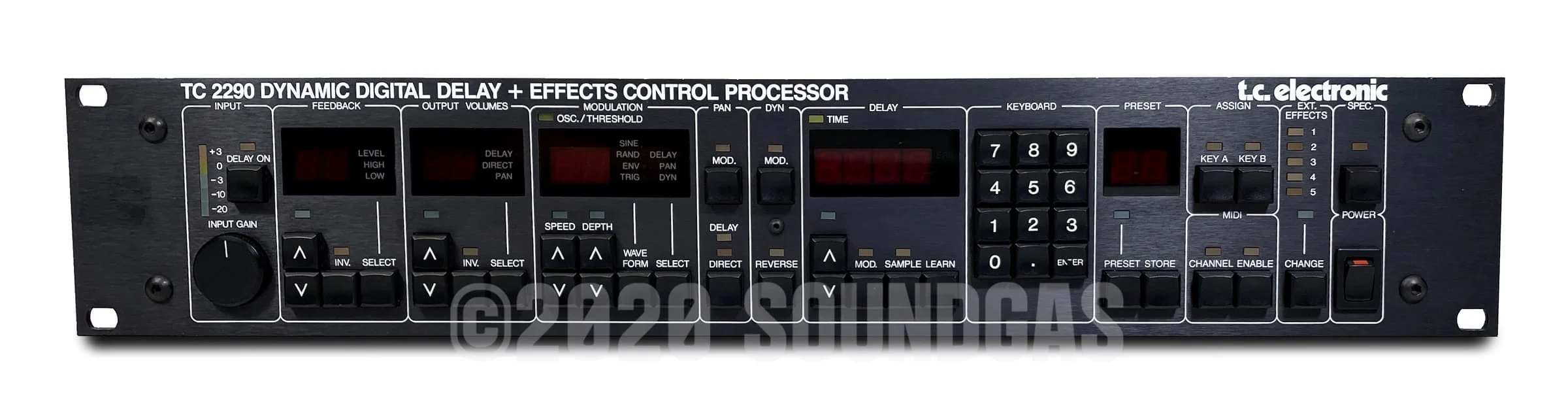 TC Electronic 2290 Dynamic Digital Delay + Effects Control Processor - Image 2