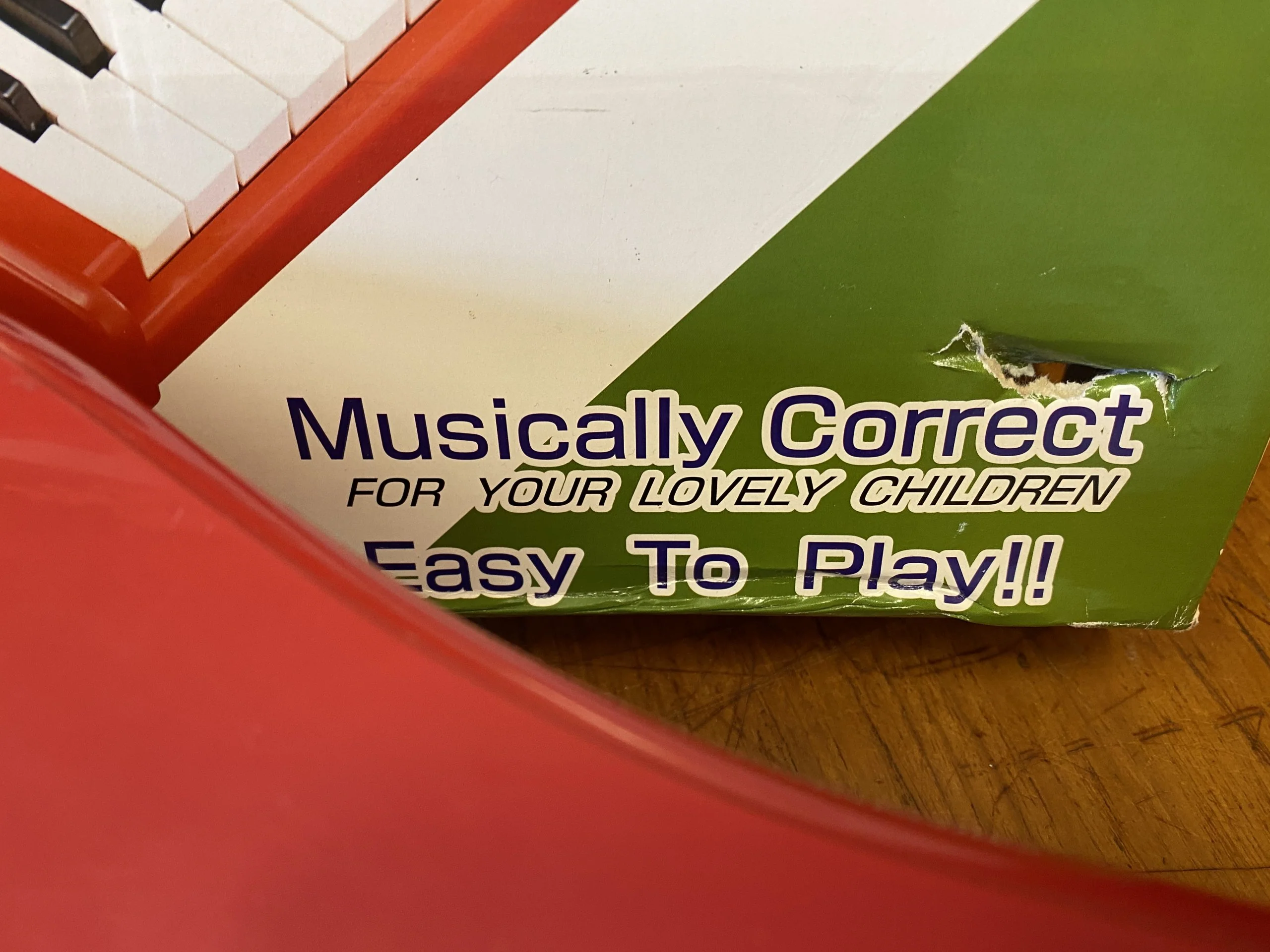 Thrift Store: Kawai Kids Grand Piano (Plastic) - Image 2