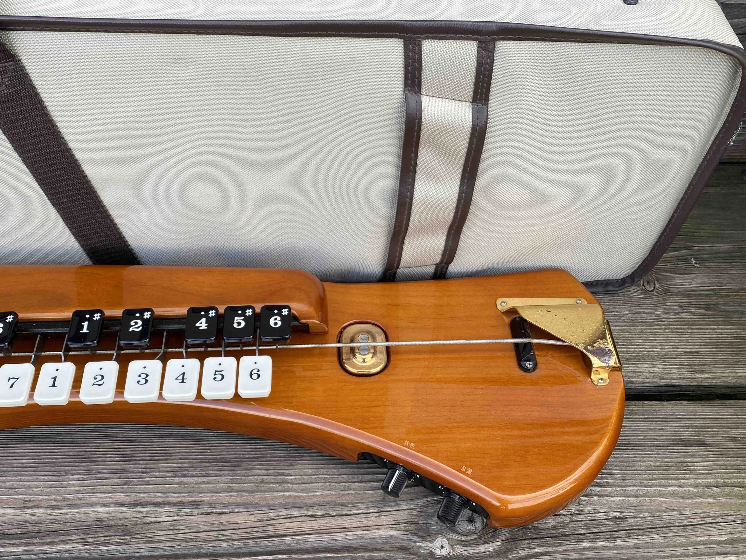 Suzuki Kohaku CHK-4 Bass Electric Taishogoto - Image 11