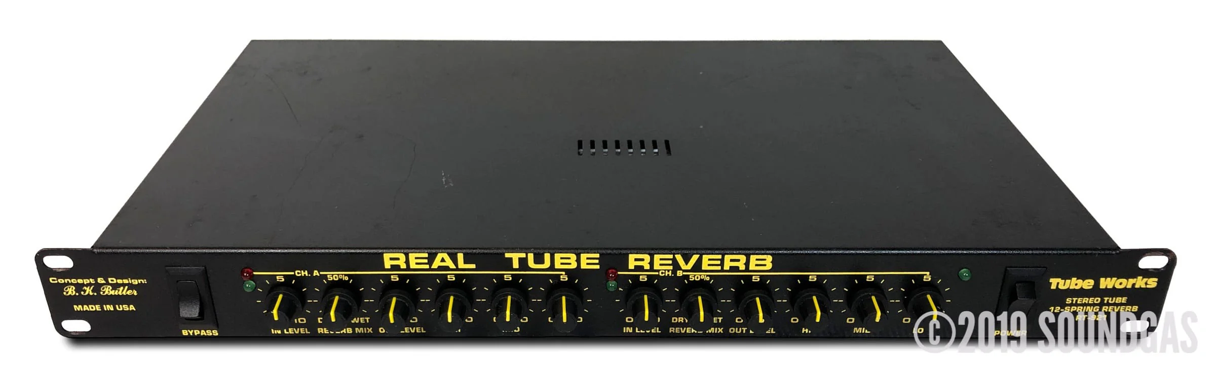 Tube Works Stereo Tube 12-Spring Reverb RT-921 - Image 7