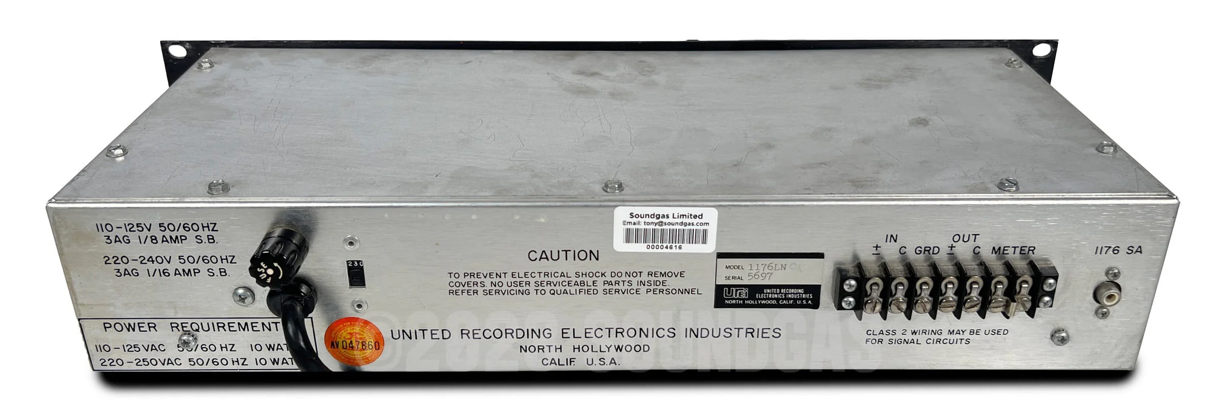 Urei 1176LN Rev F - Image 5