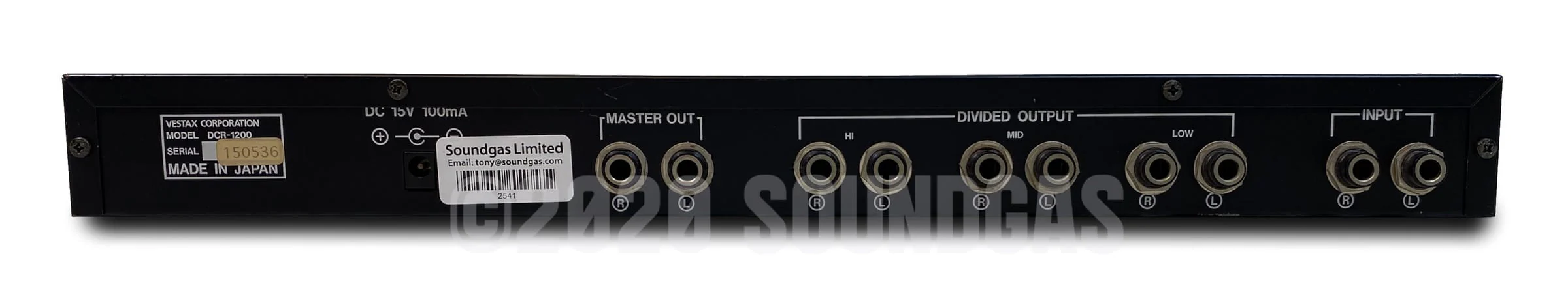Vestax DCR-1200 3 Band Isolator - Image 5