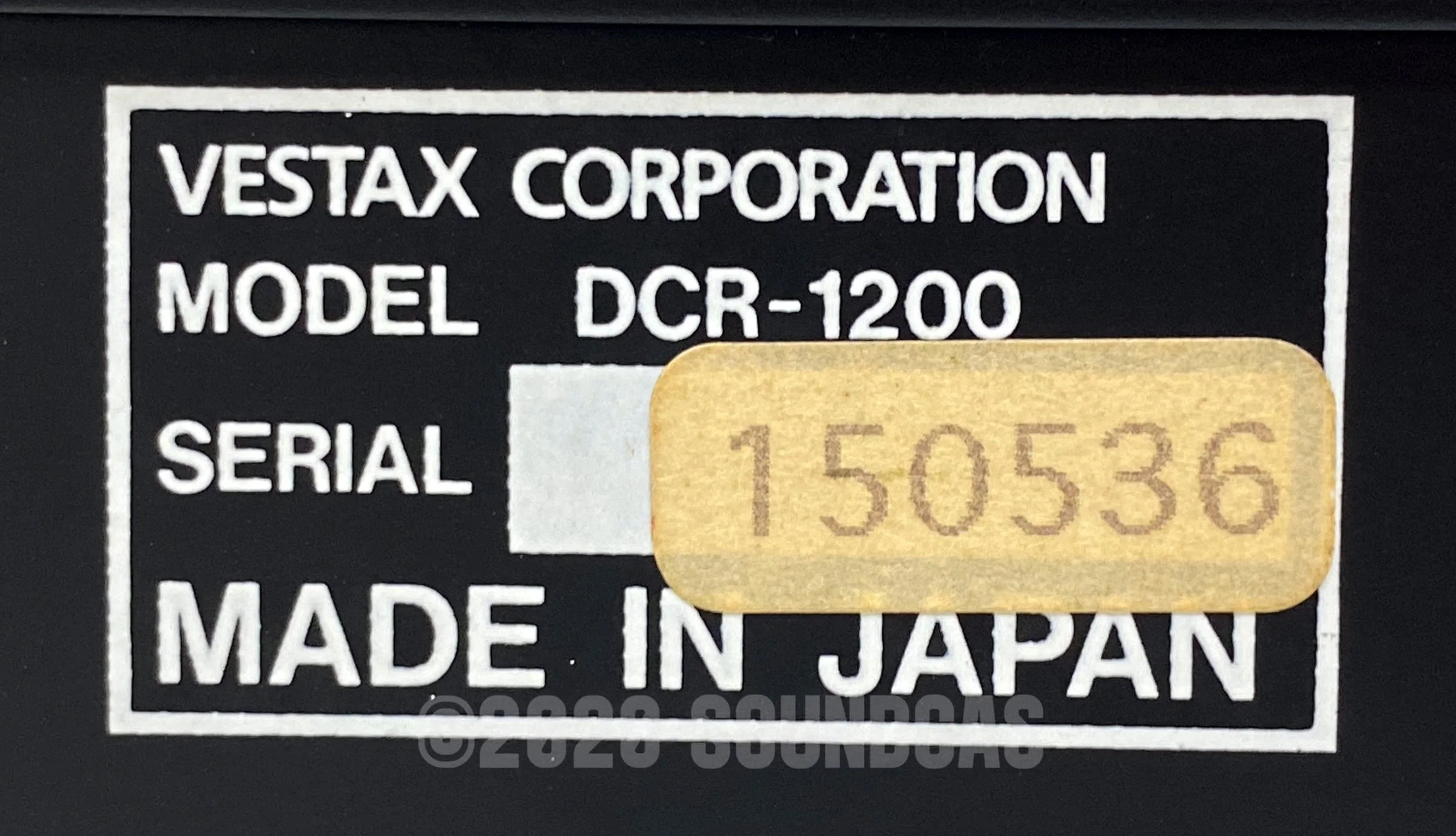 Vestax DCR-1200 3 Band Isolator - Image 6