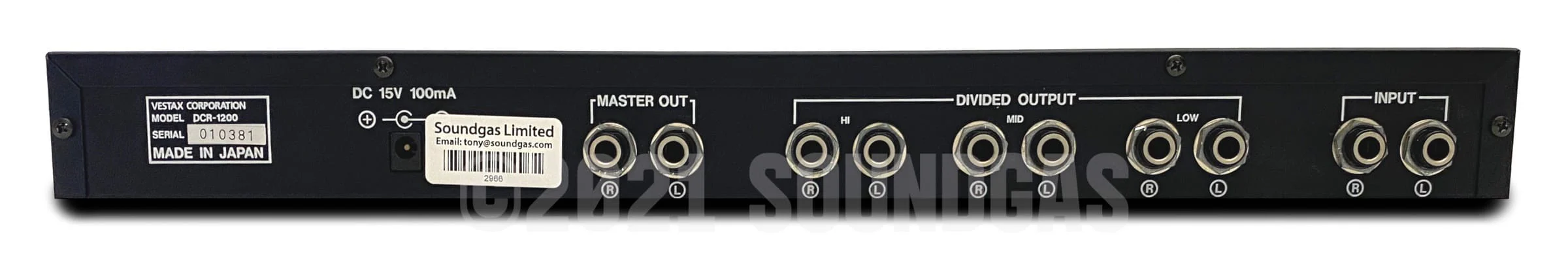 Vestax DCR-1200 3 Band Isolator - Image 3