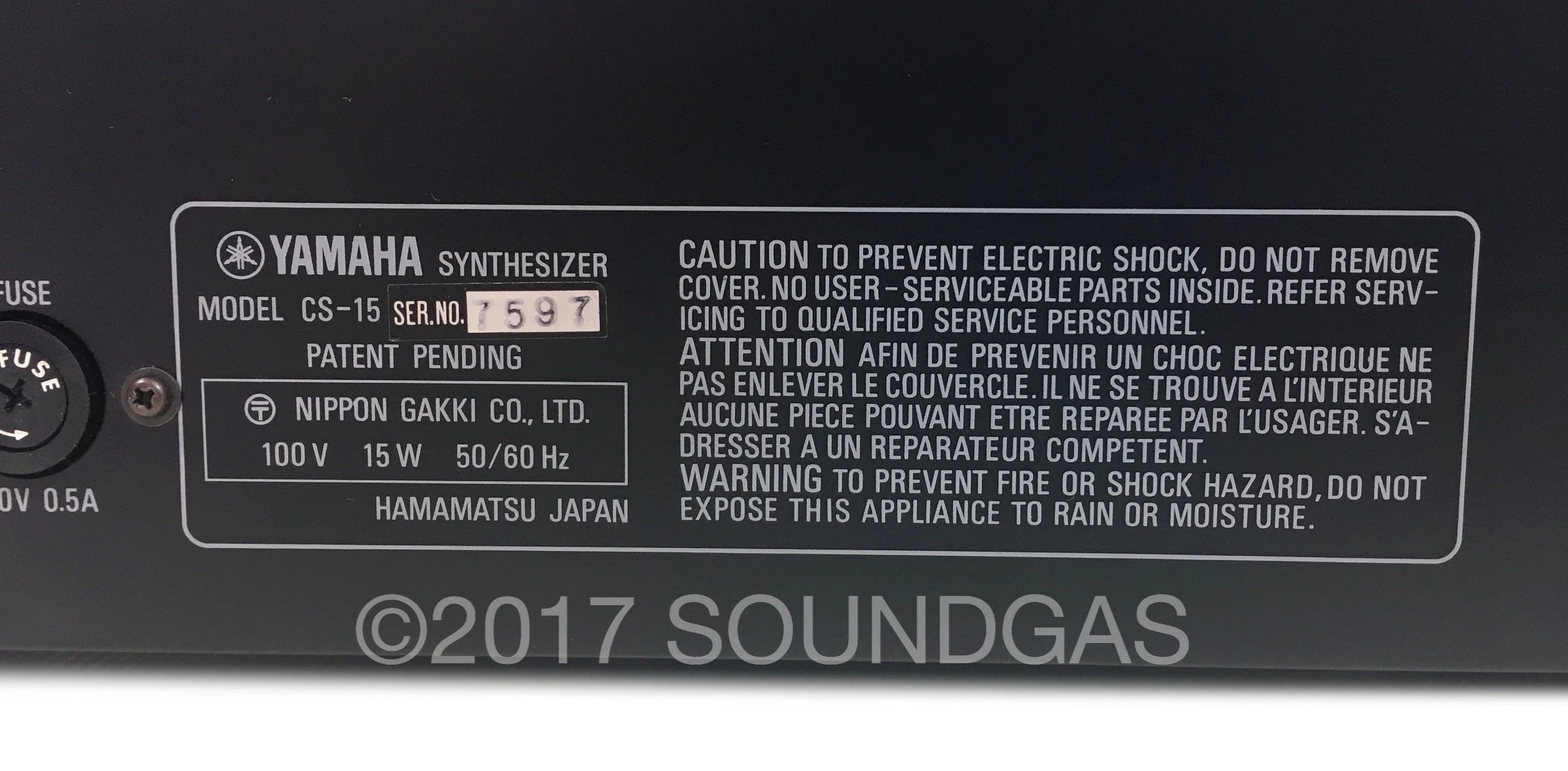 Yamaha CS-15 - Image 9