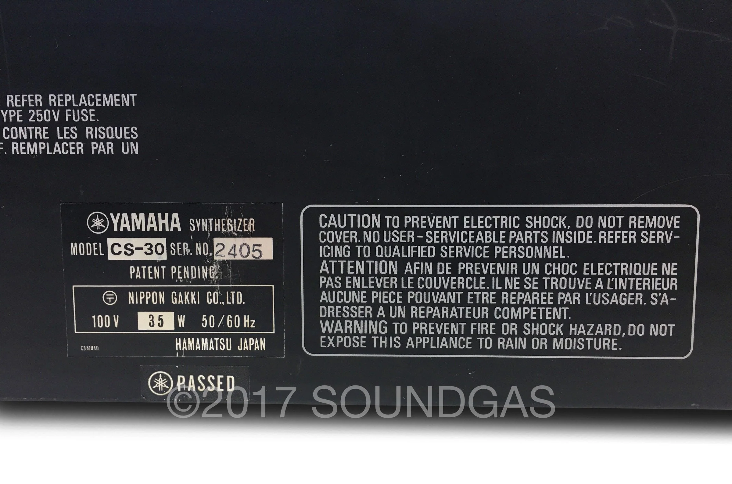 Yamaha CS-30 - Image 9