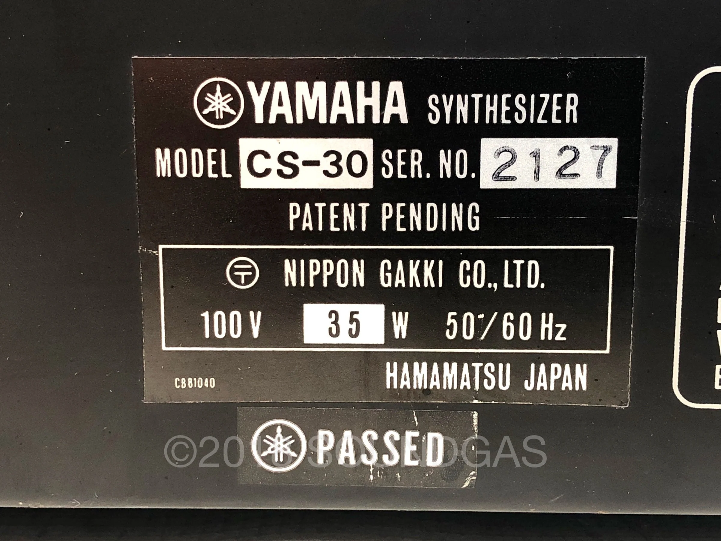 Yamaha CS-30 - Image 8