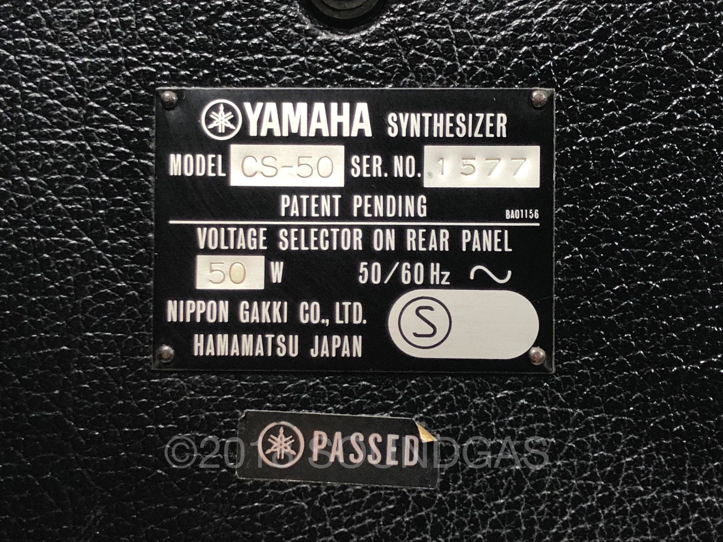 Yamaha CS-50 (ex-Adrian Utley) - Image 9