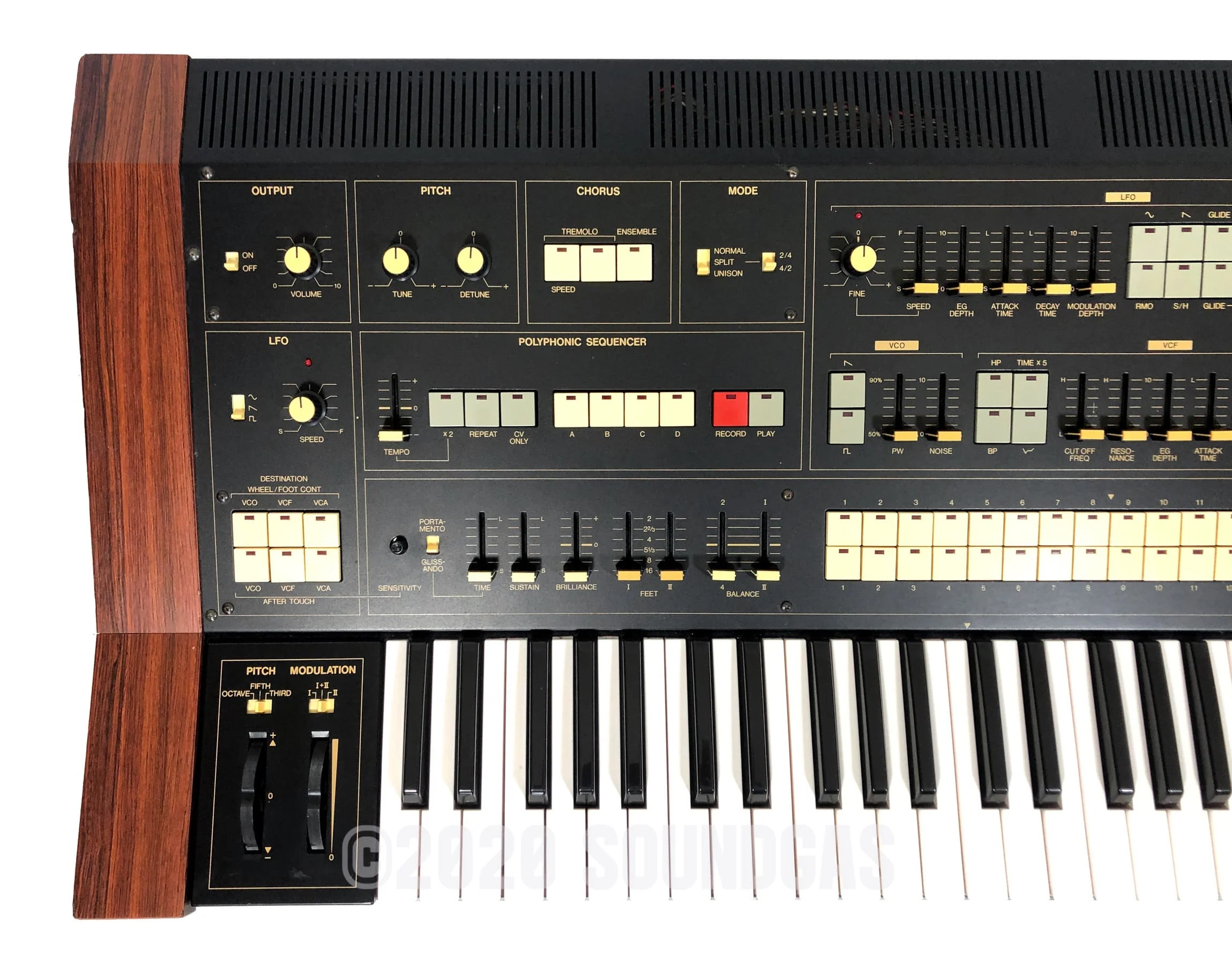 Yamaha CS-70M with Midi - Image 3