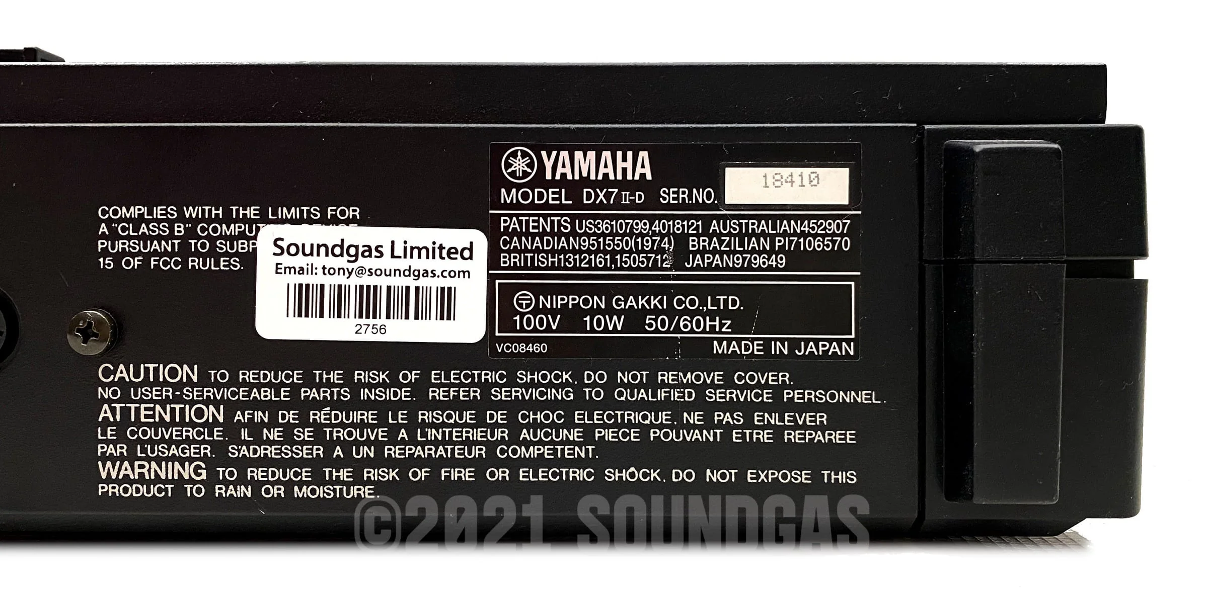 Yamaha DX7 IID - Image 8