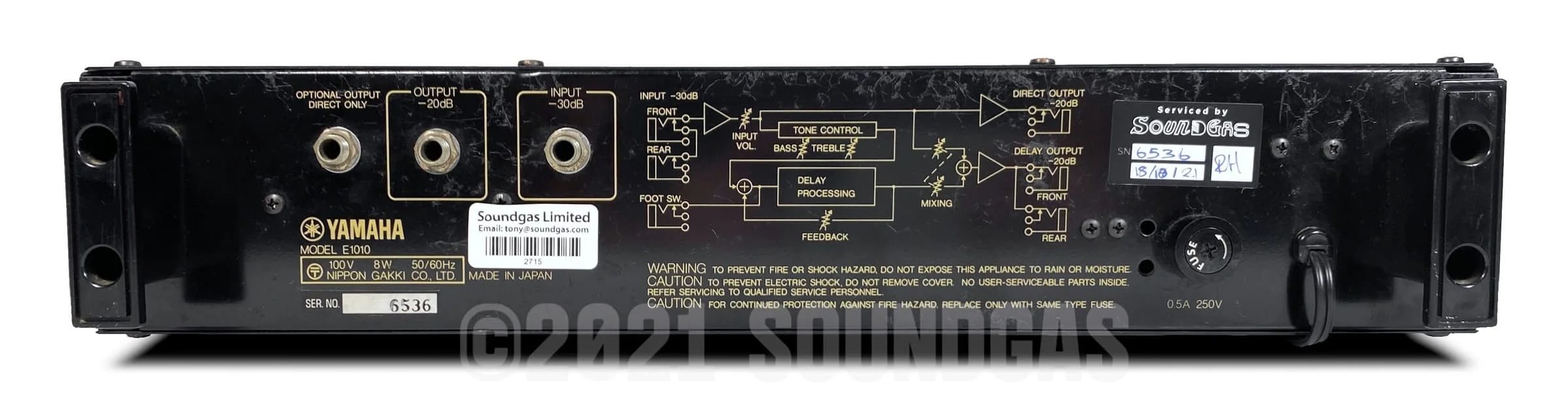 Yamaha E1010 Analog Delay - Image 5