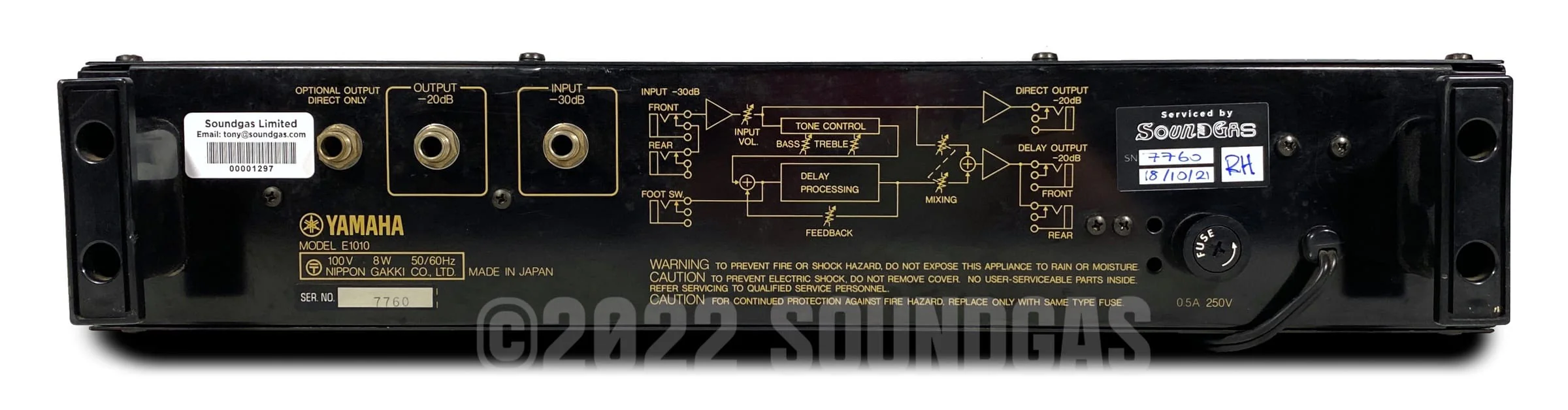 Yamaha E1010 Analog Delay - Image 5