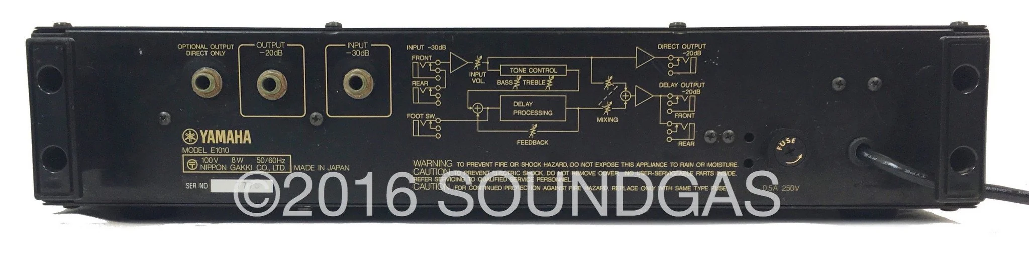 Yamaha E1010 Analog Delay - Image 5