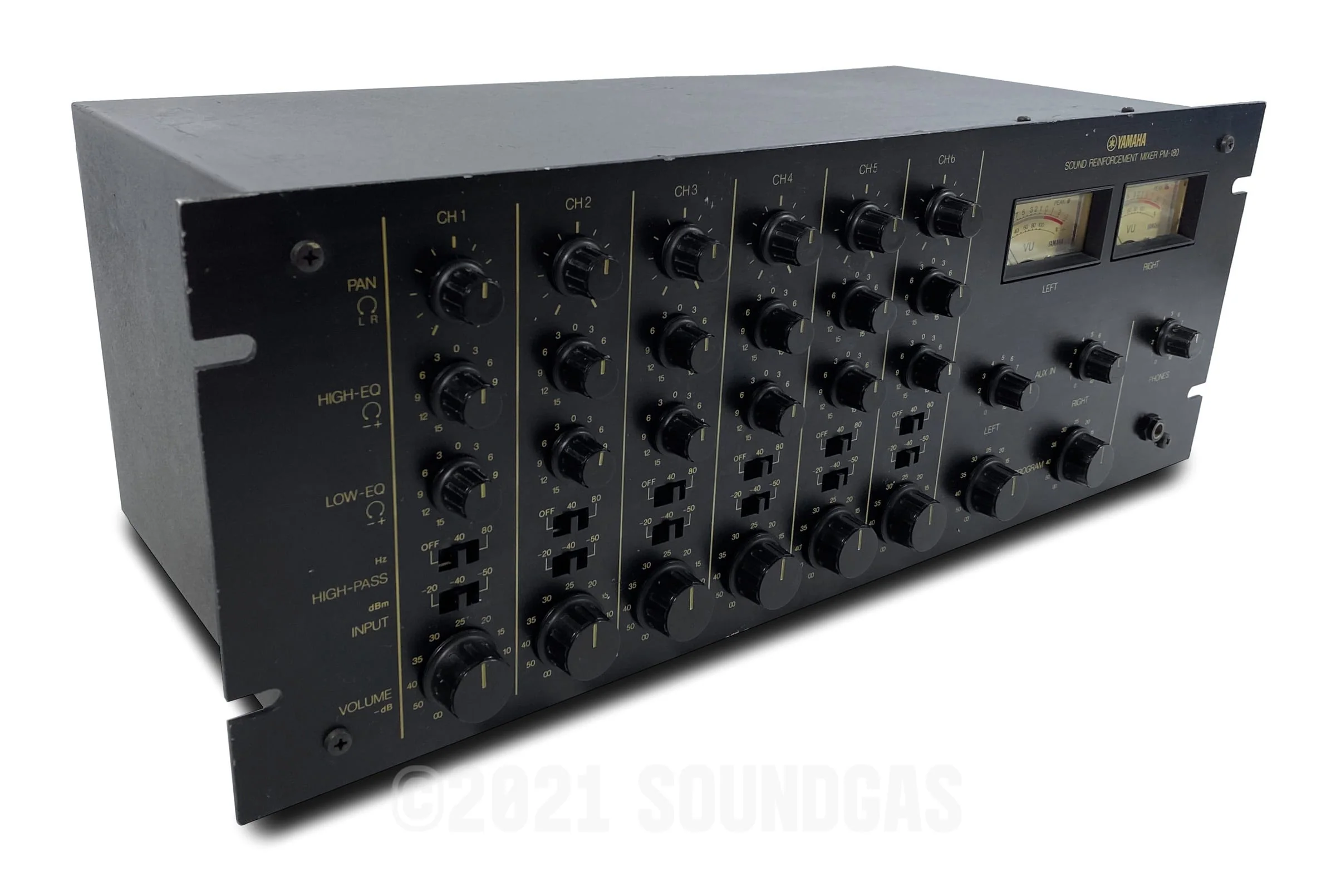 Yamaha PM-180 Rack Mixer - Image 4